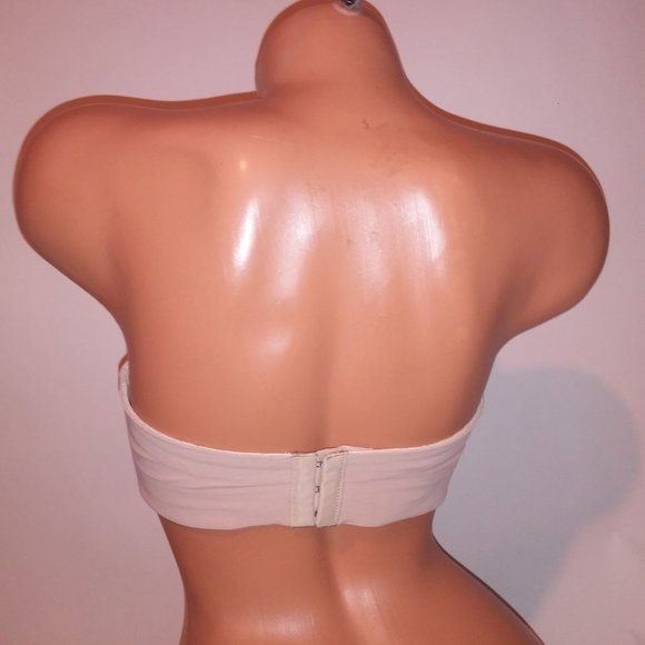 Victoria Secret Bra 36D Strapless Biofit Lined Cups Underwire Preowned  *Bundle‎ - Picture 5 of 7